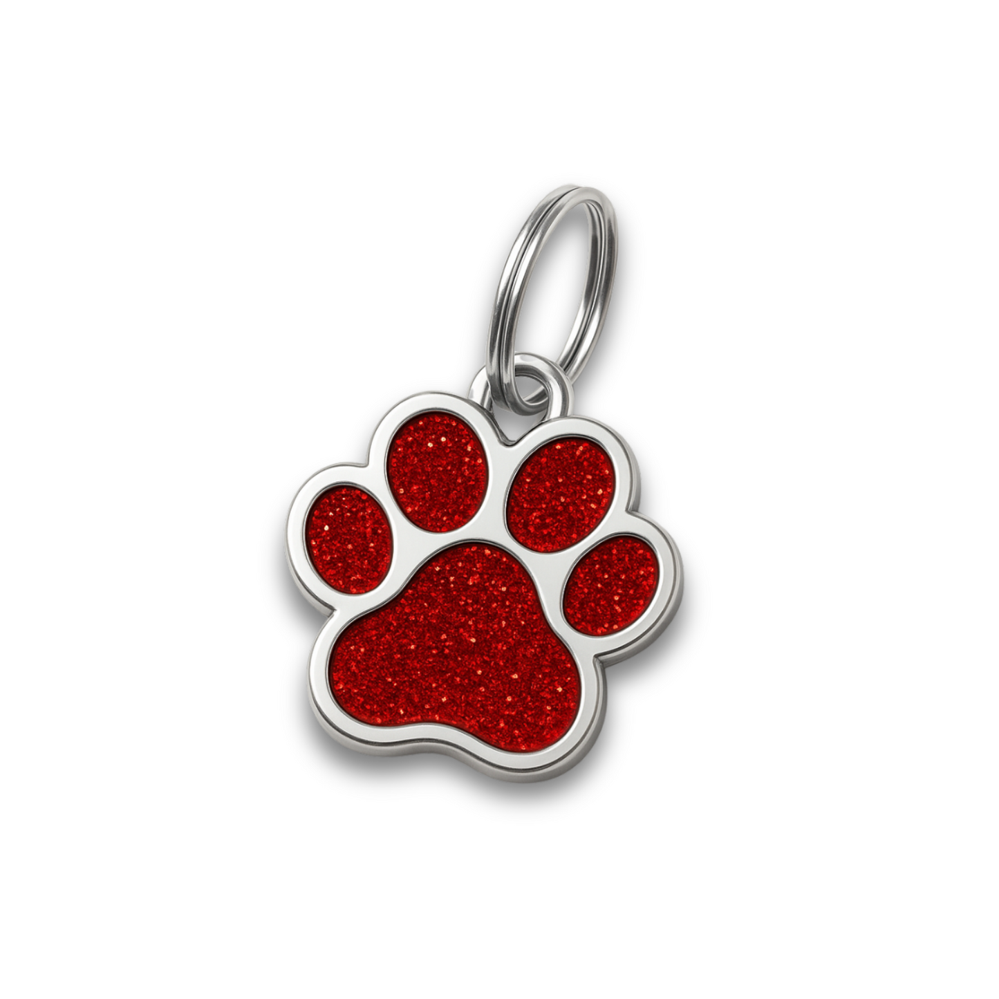 Médaillon Patte Glitter - Gravure offerte