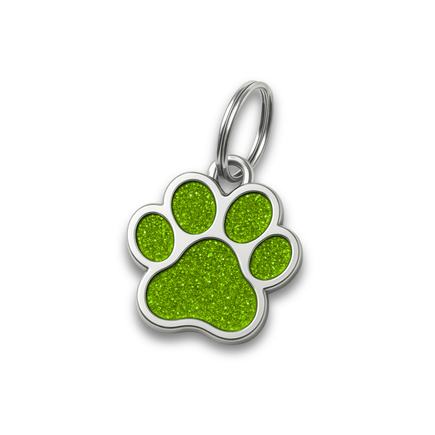 Médaillon Patte Glitter - Gravure offerte