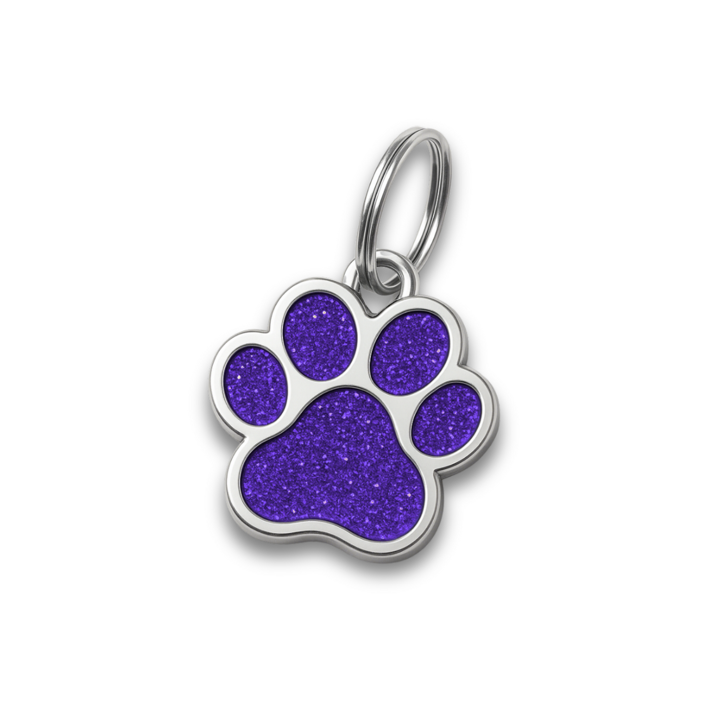 Médaillon Patte Glitter - Gravure offerte